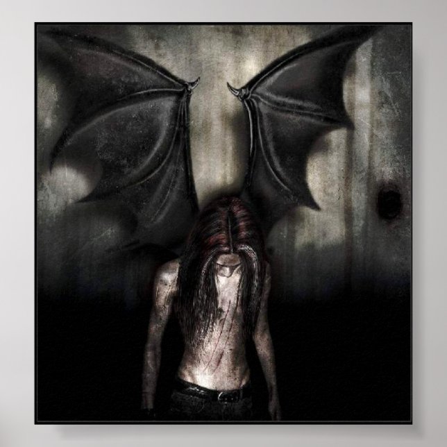 Pôster Anjo Chorando (Frente)