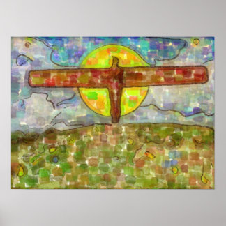 Pôster anjo (cores esmaecidas)