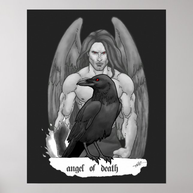 Poster Anjo Da Morte (Frente)