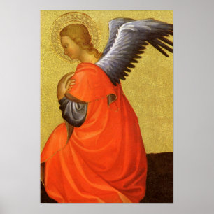 Poster Anjo da Renascença pelo Mestre do Bambino Vispo