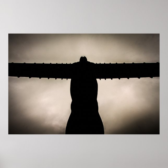 Pôster Anjo da siloueta norte (Frente)