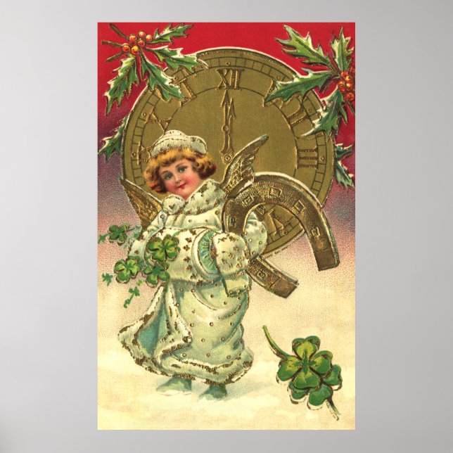 Poster Anjo de Ano Novo (Frente)