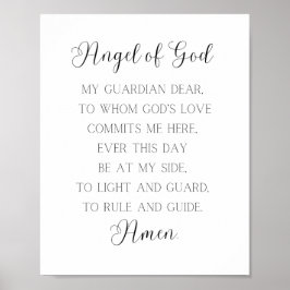 Poster Anjo de Deus Orador