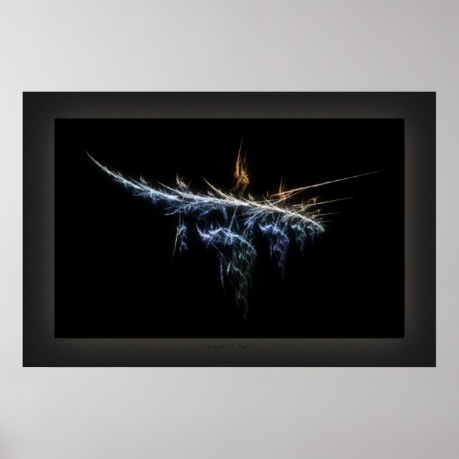 Poster anjo de luz (Frente)