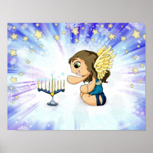 Pôster Anjo de Menorah