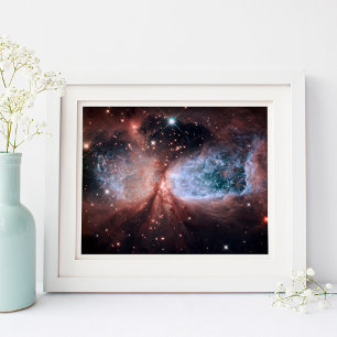 Poster Anjo de Neve Hubble 10x8