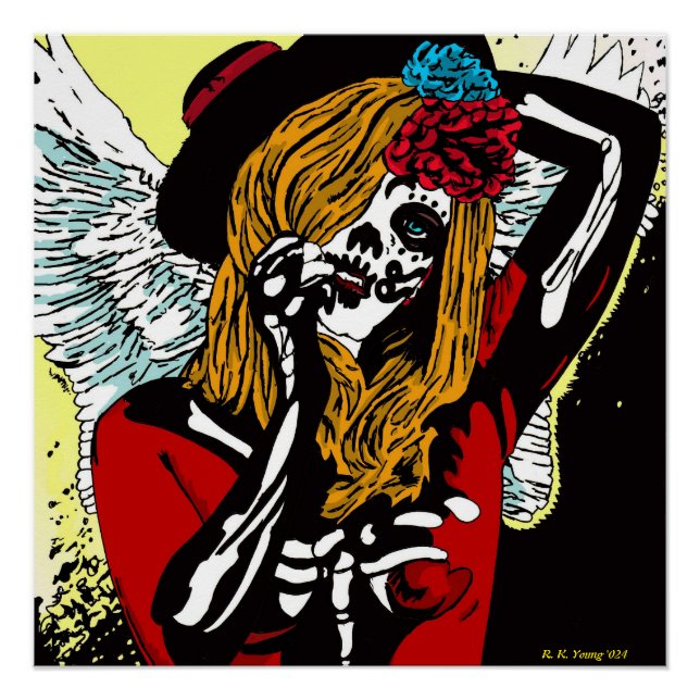 Pôster Anjo do Morto (Frente)