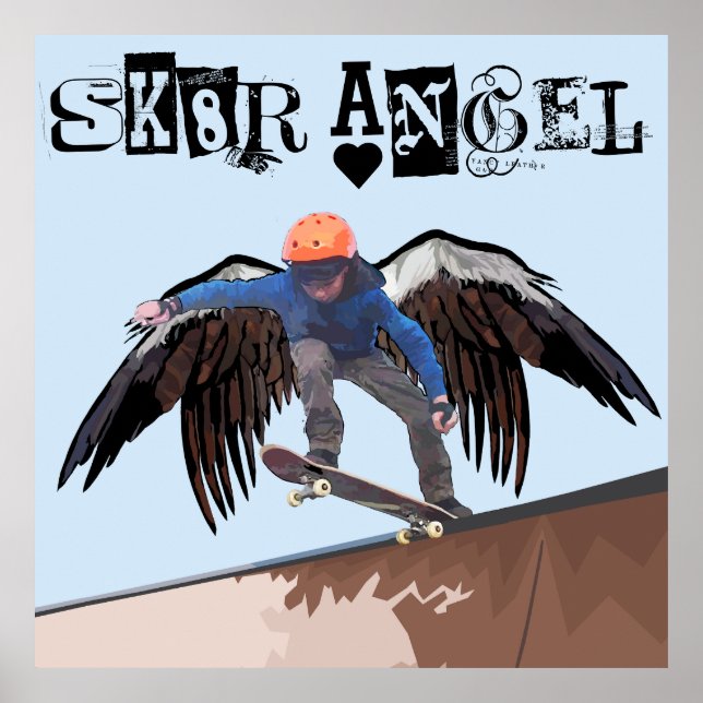 POSTER ANJO DO SKATE 2 (Frente)