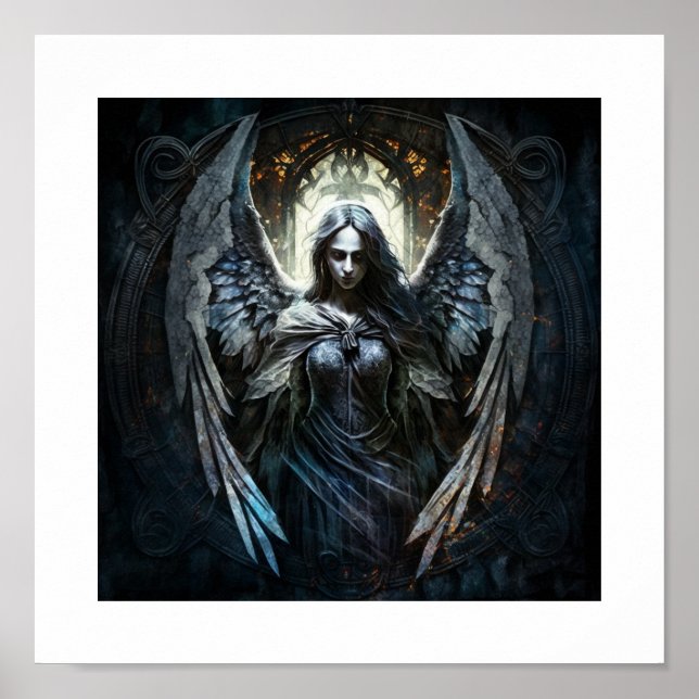 Poster Anjo escuro (Frente)