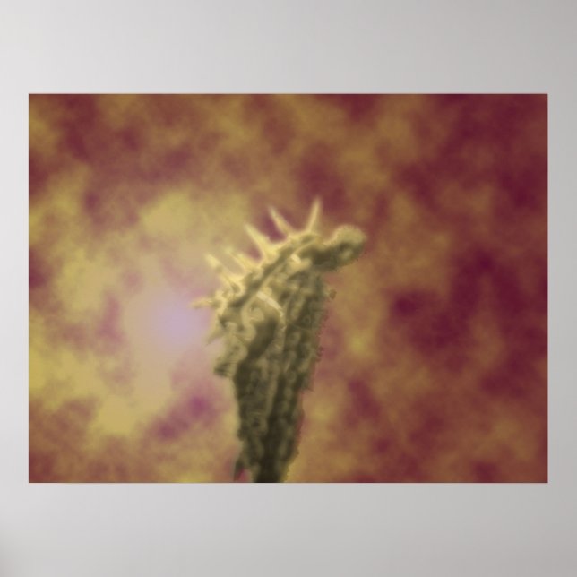 Pôster anjo escuro (Frente)