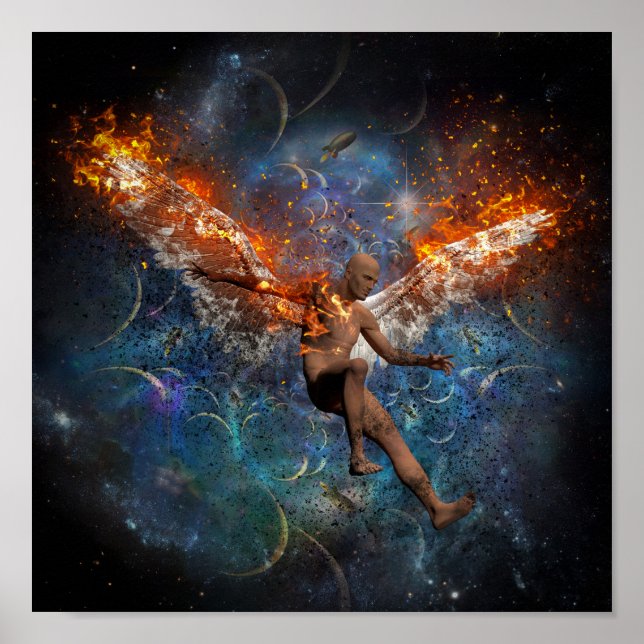 Poster Anjo falen (Frente)