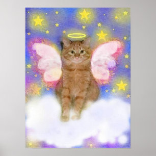 Poster Anjo Guardião dos Gatos