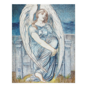 Pôster Anjo Guardião na Bíblia Hebraica