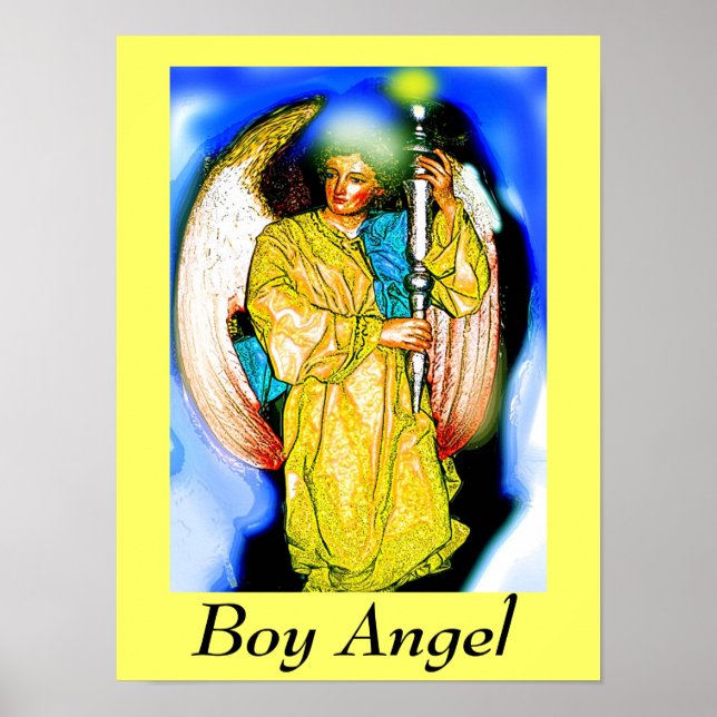 Pôster Anjo menino (Frente)