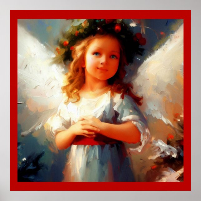 Poster Anjo Natal 1 (Frente)