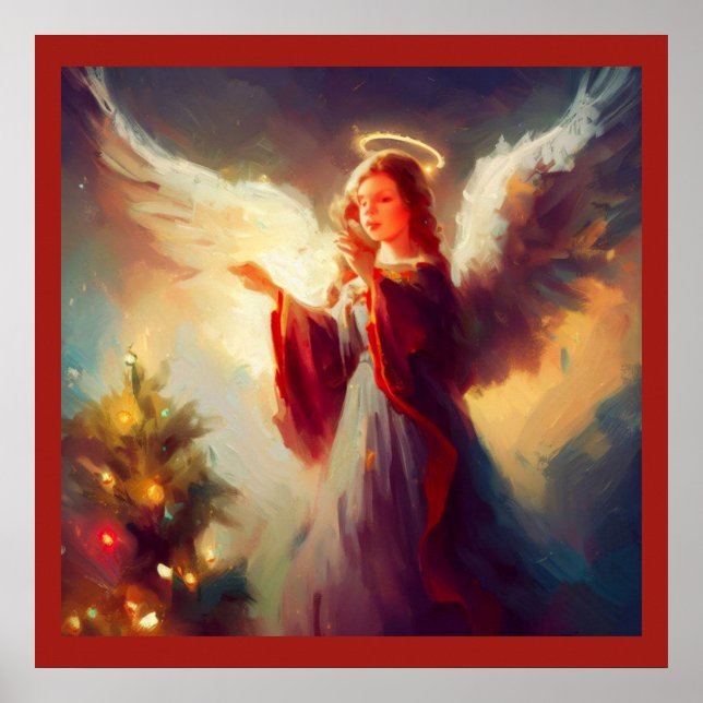 Poster Anjo Natal 3 (Frente)