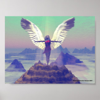 Pôster Anjo no Alto