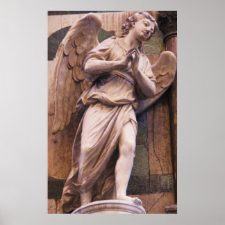 Poster Anjo Romântico da Renascença Italiana