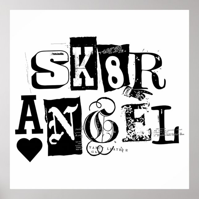 POSTER ANJO SK8R 3 (Frente)