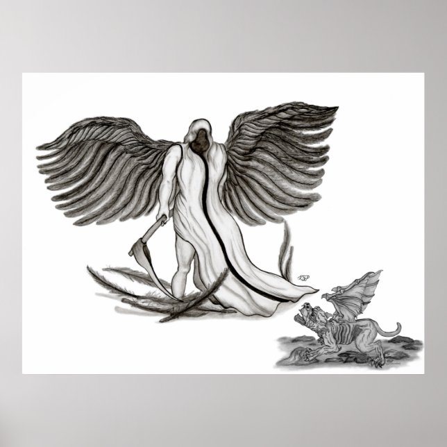Pôster Anjo Uriel (Frente)