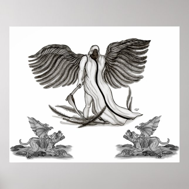 Pôster Anjo Uriel (Frente)