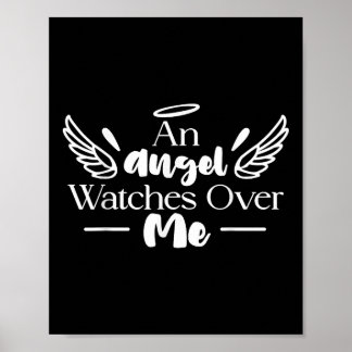 Poster Anjo Vê Sobre Mim Pai Mãe Mulheres Homens Crianças