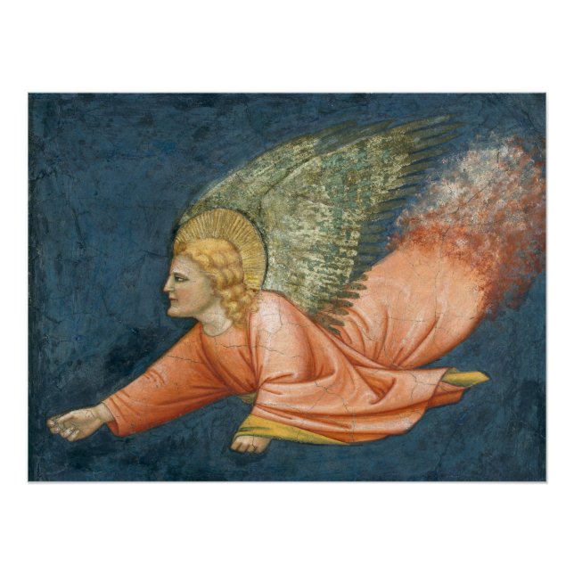 Pôster Anjo voador (seguidor de Giotto) CC0525 (Frente)