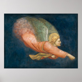 Poster Anjo voador (seguidor de Giotto) CC1122 Renascença