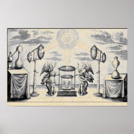 Poster Anjos Divinos da Alquimia