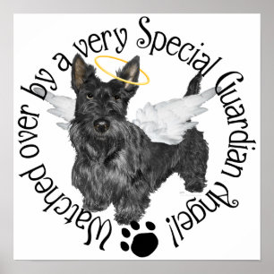 Pôster Anjos Scottish Terrier