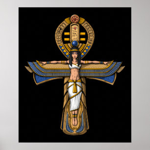 Poster Ankh egípcio