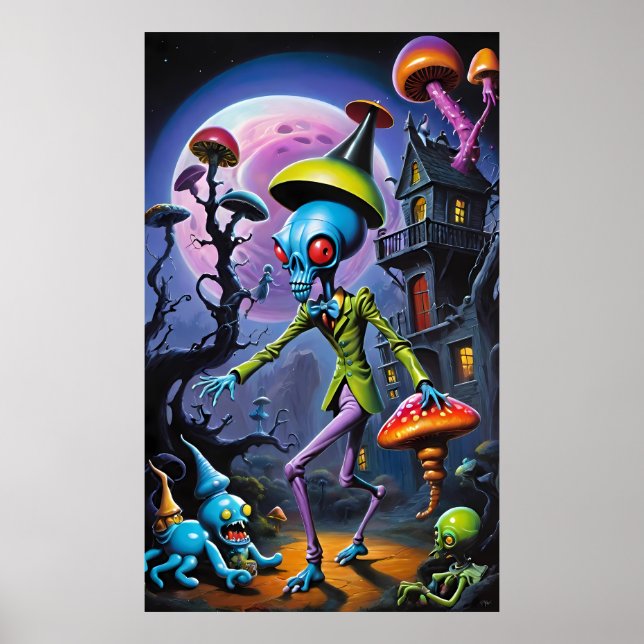Poster Ankle Biter em Shroom Town Fantasy (Frente)