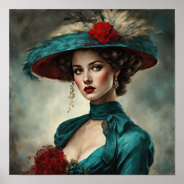 Poster Anna A Proper Art Deco Lady (Frente)