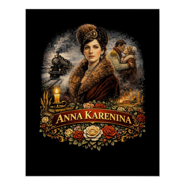 Pôster Anna Karenina (Frente)