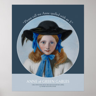 Poster Anne of Green Gables CC0391 Montgomery cita