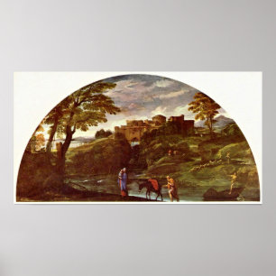 Pôster Annibale Carracci - o vôo em Egipto