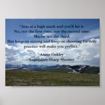 Annie Oakley Inspiration Quote Girl Power