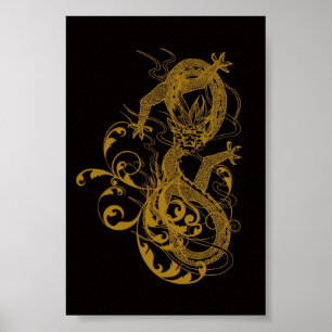 Pôster Ano chinês do dragão 2012