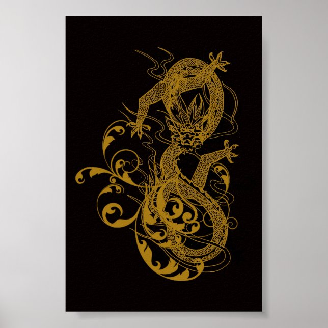 Pôster Ano chinês do dragão 2012 (Frente)