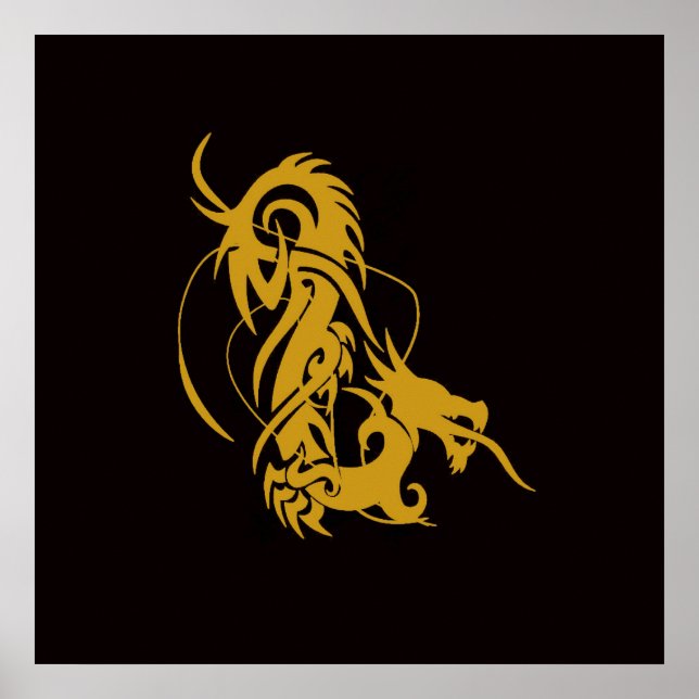 Poster Ano chinês do dragão 2012 (Frente)