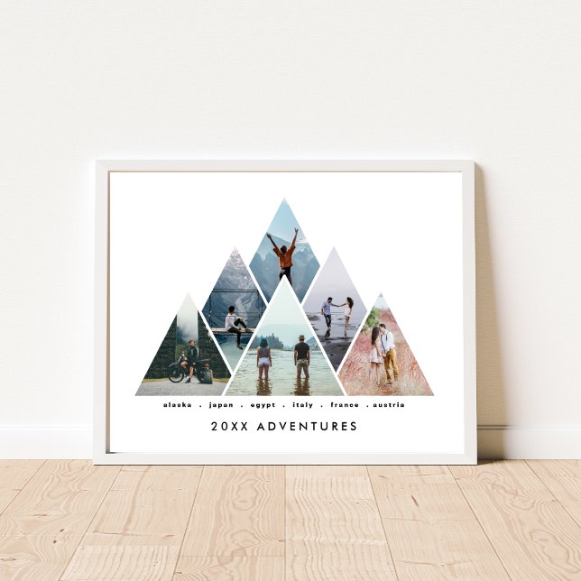 Poster Ano de Destinos de Viagem de Presente da Família A (Criador carregado)