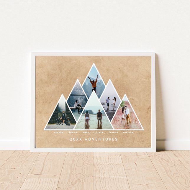 Poster Ano de Destinos de Viagem de Presente da Família A (Criador carregado)