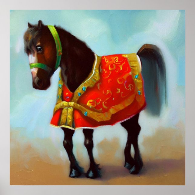 Poster Ano do Cavalo 9 (Frente)