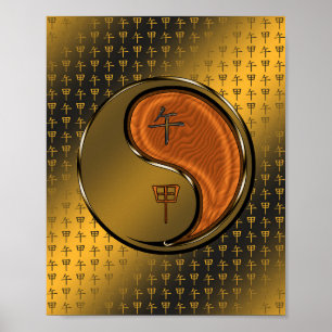 Poster Ano do Cavalo da Madeira