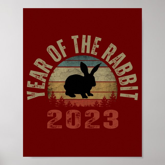 POSTER ANO DO COELHO 2023 (Frente)