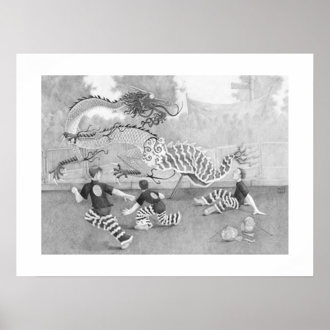 Pôster Ano do Dragão (Frente)