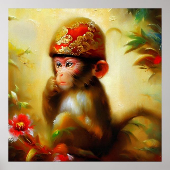 Poster Ano do Macaco 2 (Frente)