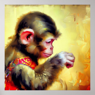 Poster Ano do macaco 6
