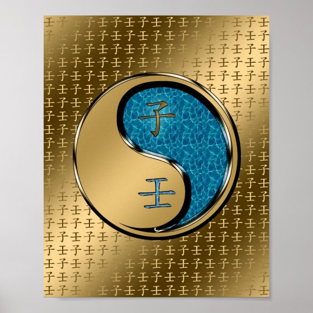 Poster Ano do Rato de Água (Frente)