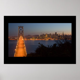 Poster Anoitecer de San Francisco